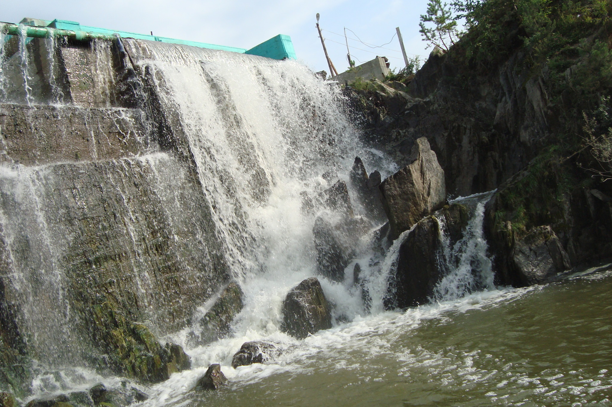 Карпысакский водопад