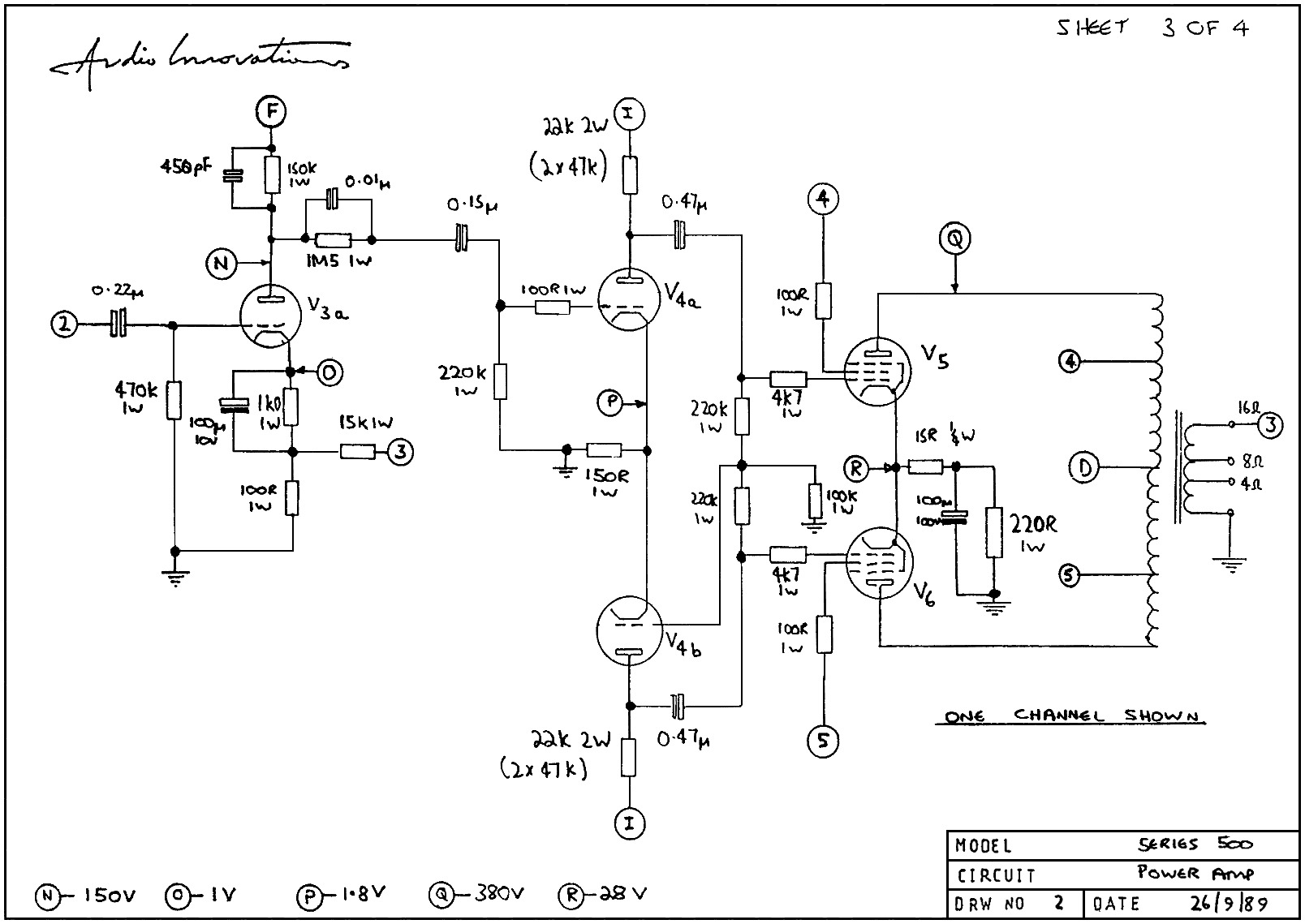 Bcl amp схема